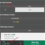 how to bet on corners